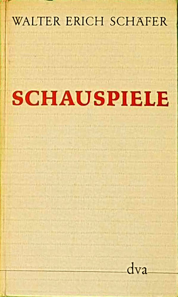 Schauspiele - Schwarzmann und die Jagd - Das Feuer - Hora Mortis - Der Leutnant Rougier - Die Reise nach Rom