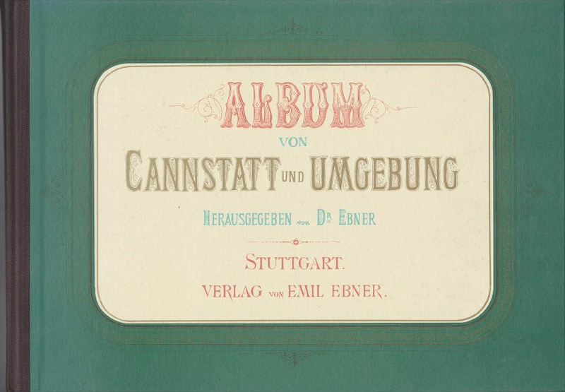 Album von Cannstatt und Umgebung. Text deutsch und französisch. Faksimile-Neuauflage der der Ausgabe von 1868. Mit einer 32-seitigen Beilage von Hans Otto Stroheker (Text) und Joachim Engert und Rudi Kaiser (Photos). Vorwort: Dr. Manfred Rommel.