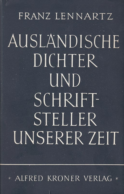 Ausländische Dichter und Schriftsteller unserer Zeit Band 2