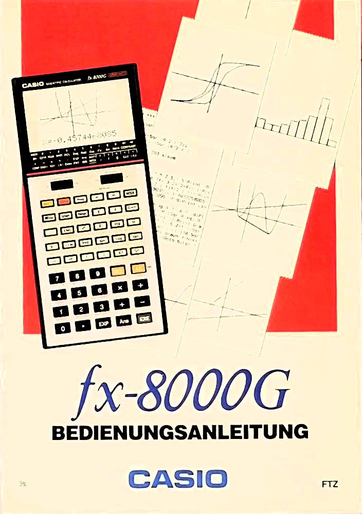 fx-8000G Bedienungsanleitung