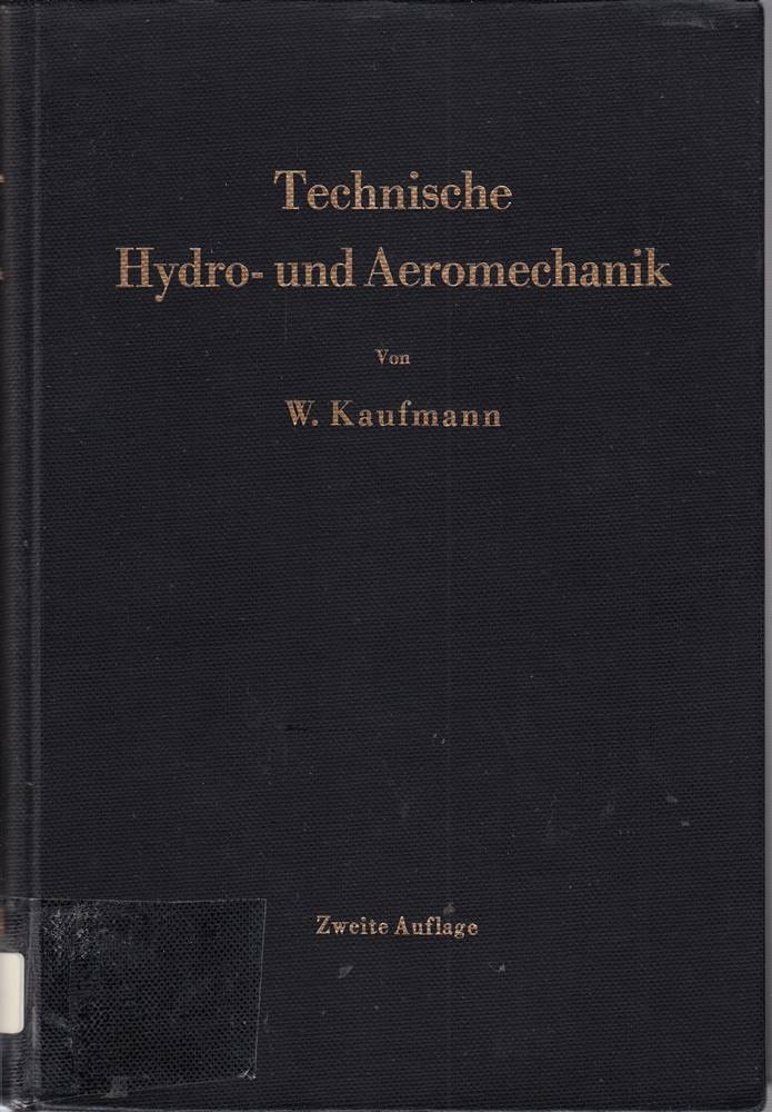 Technische Hydro- und Aeromechanik
