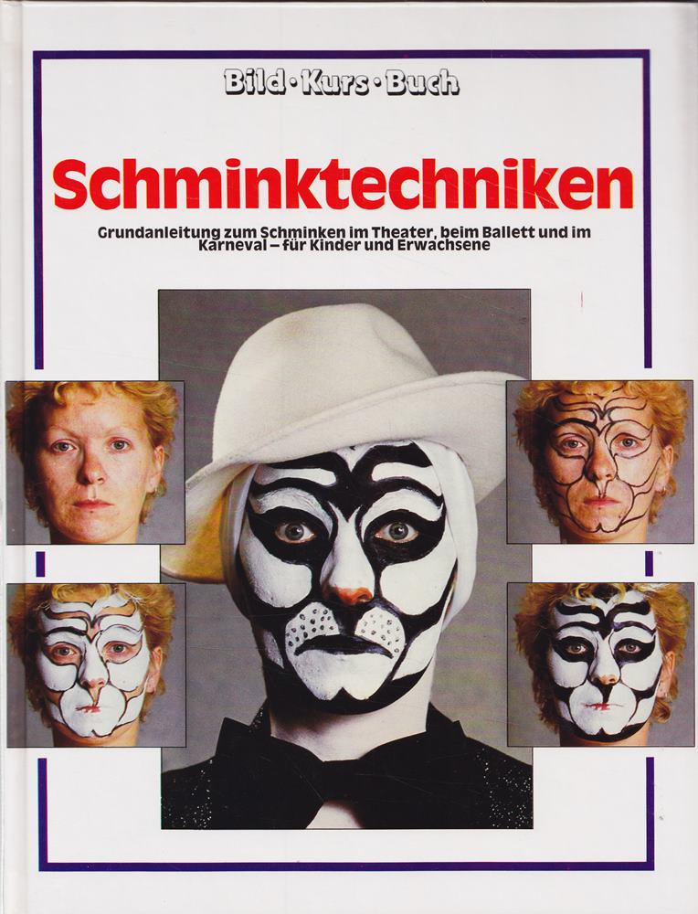 Schminktechniken - Bild Kurs Buch