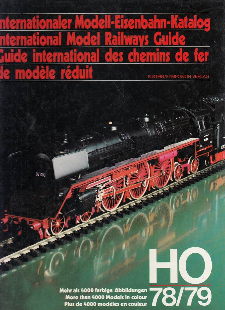 Internationaler Modelleisenbahn-Katalog. Text engl. franz. dt