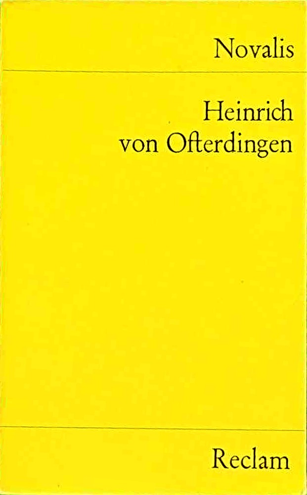 Heinrich von Ofterdingen (Reclams Universal-Bibliothek)