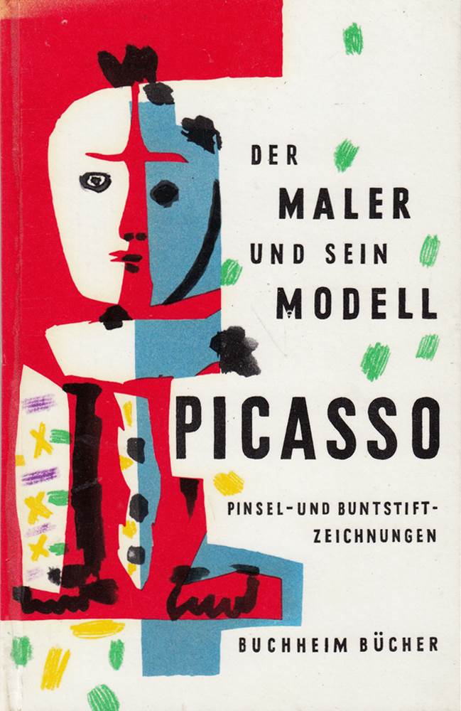 Der Maler und sein Modell. 23 Pinsel- und Buntstiftzeichnungen. Mit einer Einleitung von Richard Biedrzynski.