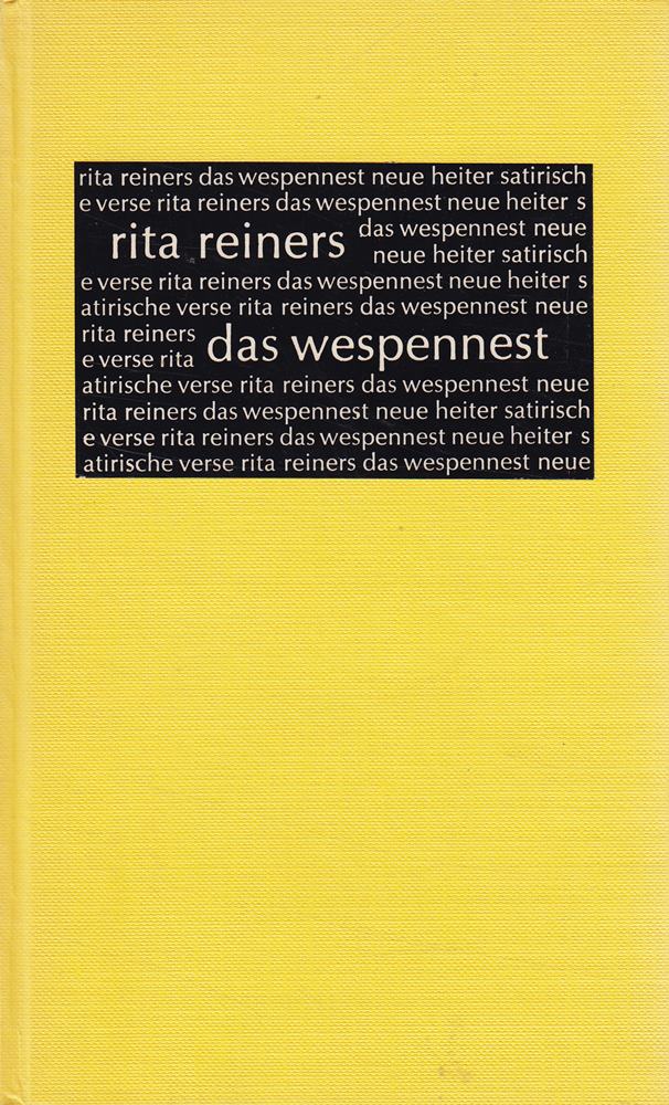 Das Wespennest. Neue heiter satirische Verse.