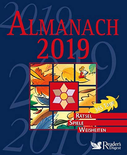Almanach 2019: 365 Tage - Rätsel Spiele Weisheiten