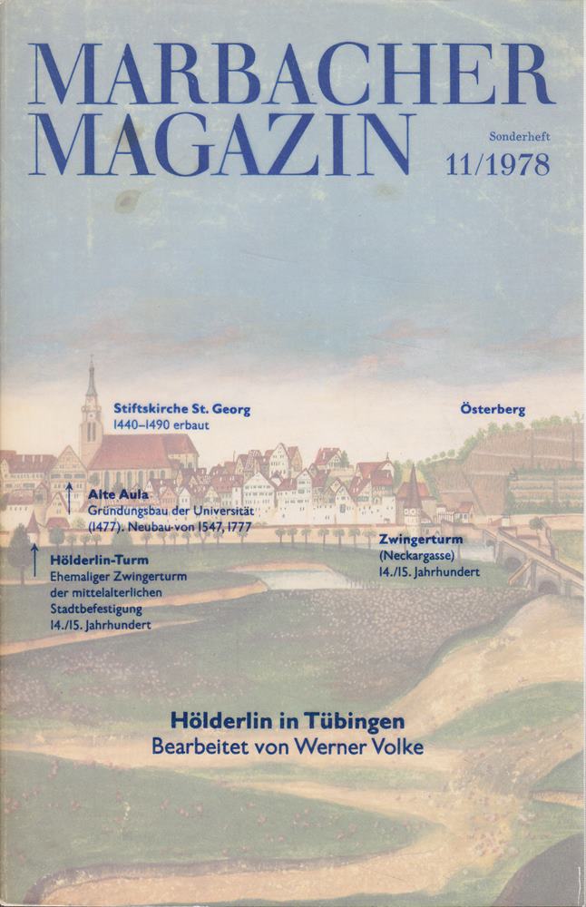 Marbacher Magazin. Sonderheft. 11/1978.