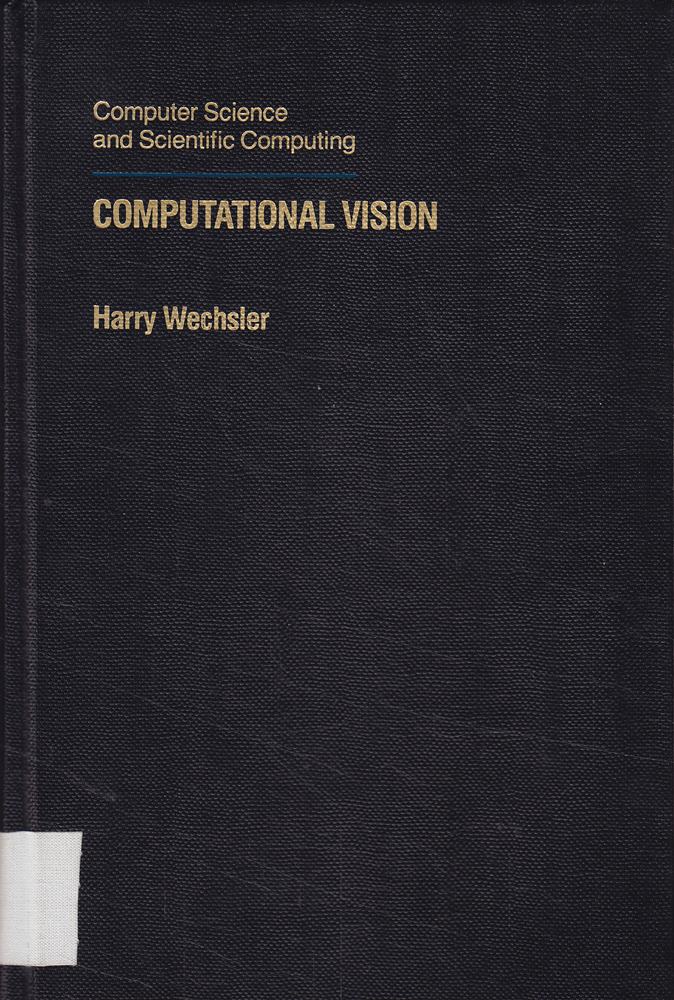 Computational Vision (Computer Science and Scientific Computing)
