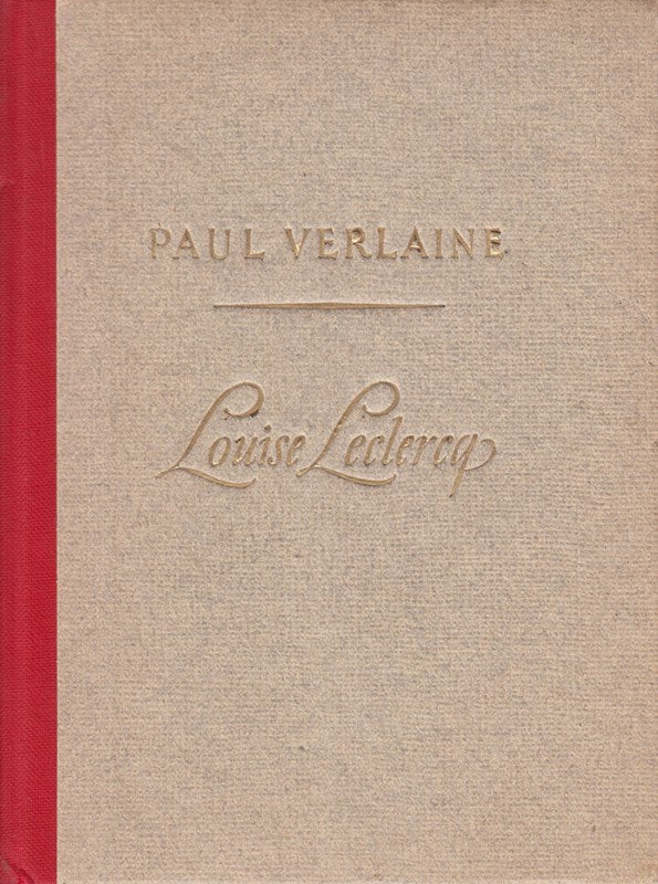 Louise Leclercq. 1. u. 2. Tsd. Söcking Bachmair 1948. 68 (1) S. 1 Bl. Mit zahlr. Abb. von B. Bachem. Kl.-8°. OPp. (Rücken gebräunt).