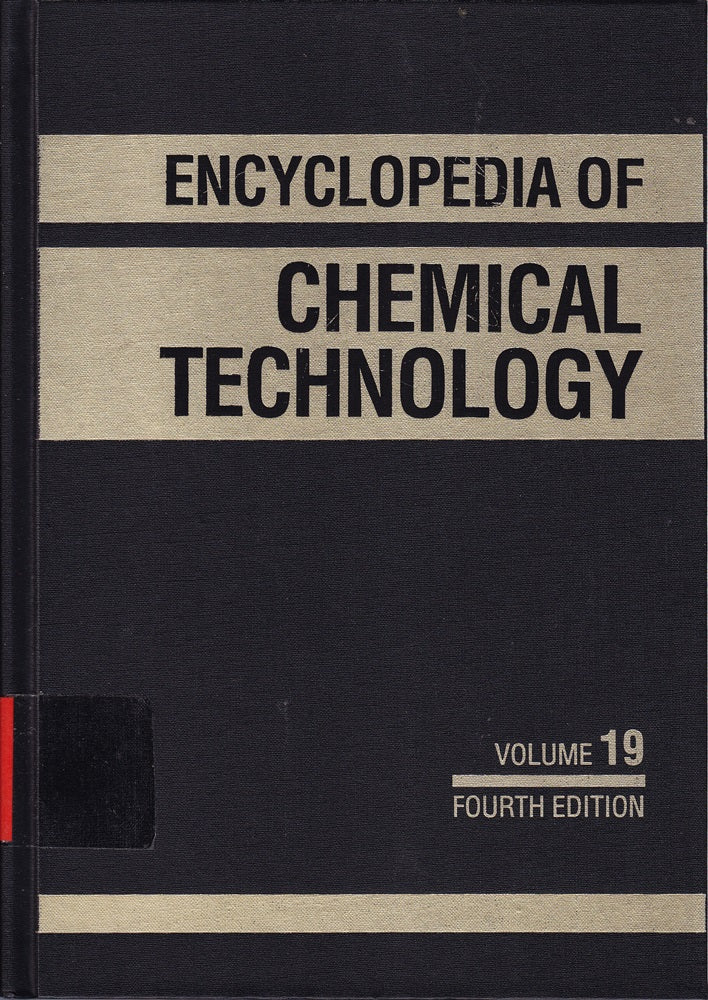Encyclopedia of Chemical Technology: Pigments to Powders Handling (19)