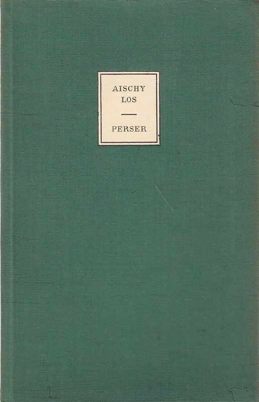 Die Perser. Griechisch ? deutsch