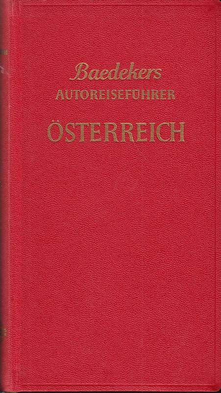 Baedekers Autoreiseführer Österreich.