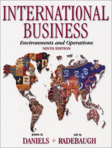 International Business: Environments and Operations: United States Edition