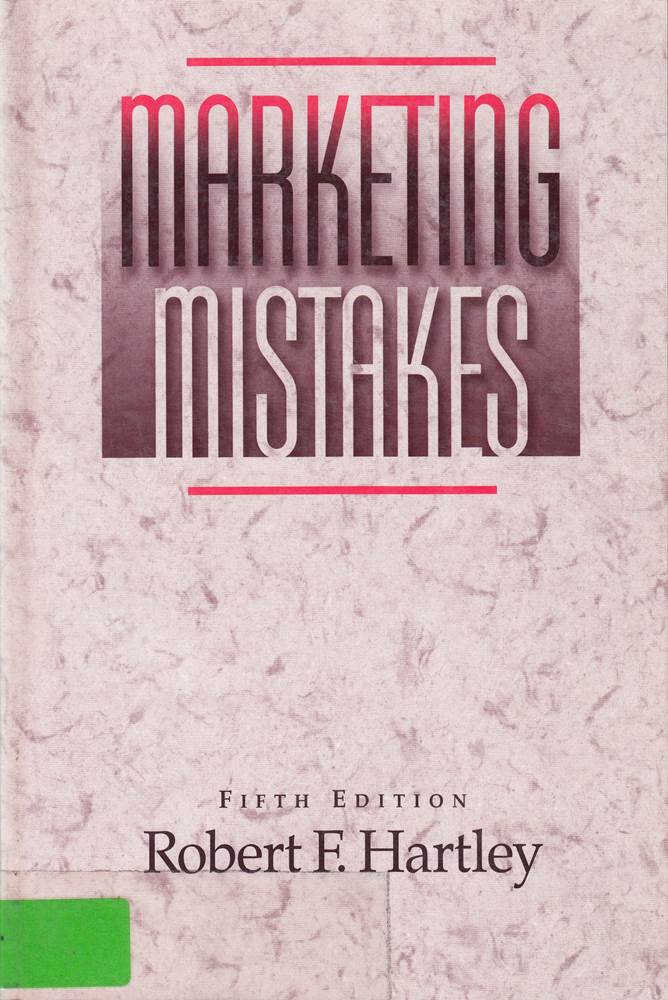 Marketing Mistakes