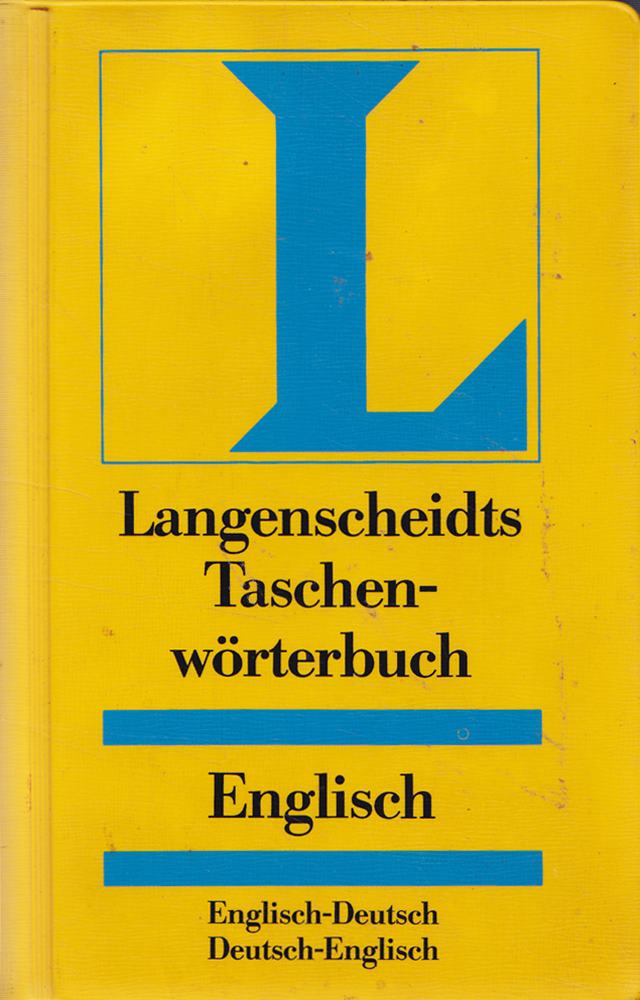 Langenscheidts Taschenwörterbuch Englisch. Englisch-Deutsch / Deutsch-Englisch.