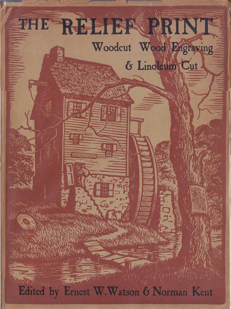 The relief print - Woodcut Wood Engraving & Linoleum Cut