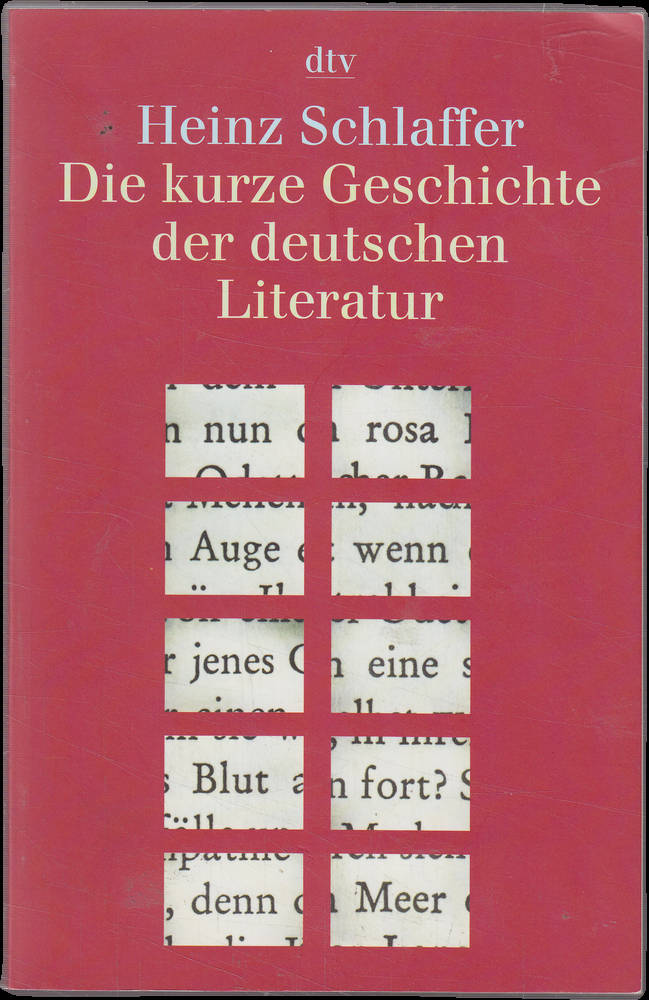 Die kurze Geschichte der deutschen Literatur (dtv Sachbuch)