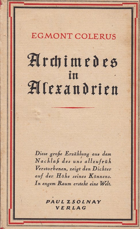 Archimedes in Alexandrien