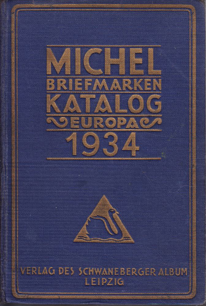 Michel Briefmarken-Katalog Europa 1934