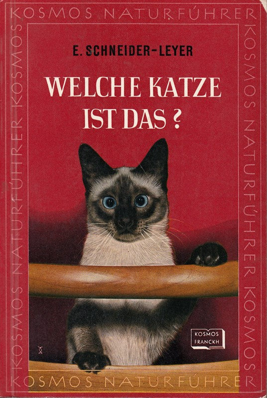 Welche Katze ist das? Beschreibung von 42 Rassen und Schlägen. Mit 14 einfarbigen und 11 vierfarbigen Fotos auf 12 Tafeln.