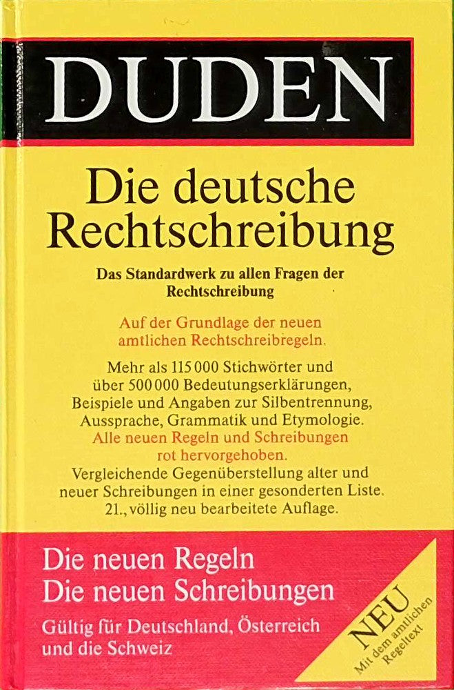 Duden: Rechtschreibung der deutschen Sprache