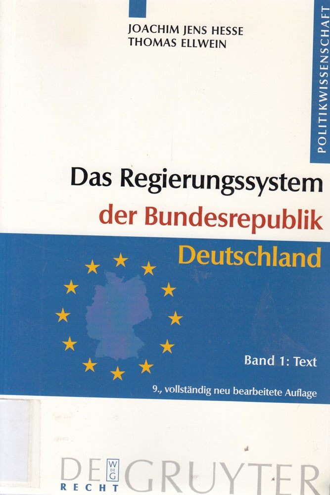 Das Regierungssystem der Bundesrepublik Deutschland: Bd 1: Text. Bd 2: Materialien