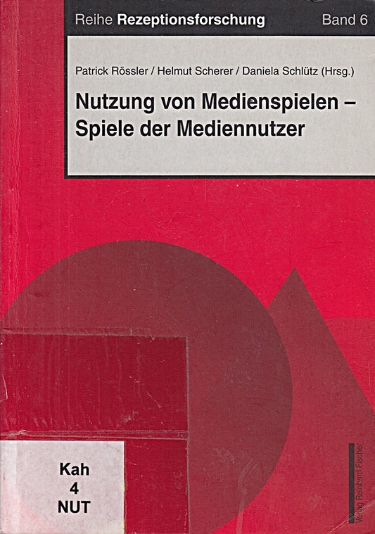 Nutzung von Medienspielen - Spiele der Mediennutzer