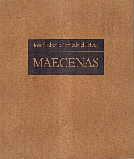 Maecenas Mit Zeichnungen antiker Bauwerke von Andrea Palladio.
