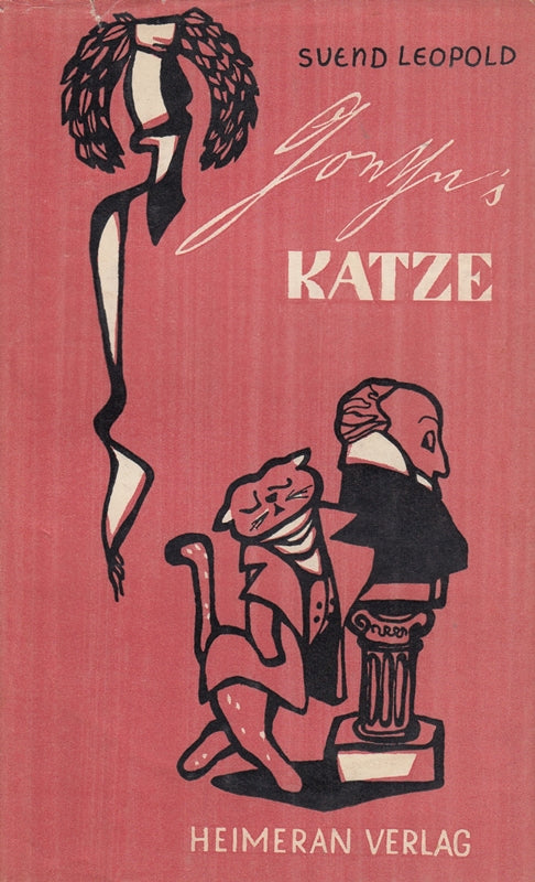 Goethe's Katze oder: Dichtung und Wahrheit. Aus dem Dän. übertragen von M. Henniger. (Mchn.)  Heimeran  (1958). 137 S.  1 Bl. Ohlwd. m. ill. OU.