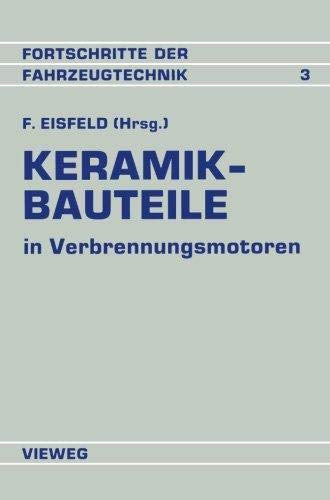 Keramik-Bauteile in Verbrennungsmotoren. Reibung VerschleiÇ? Herstellung Bearbeitung