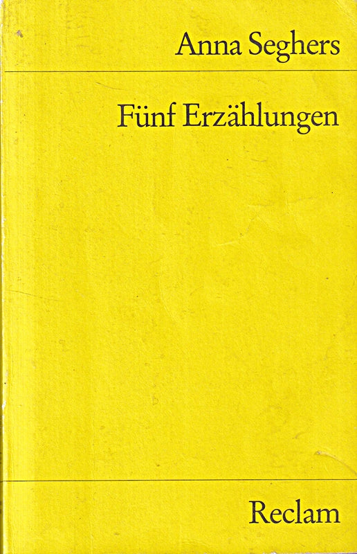 Fünf Erzählungen (Reclams Universal-Bibliothek)