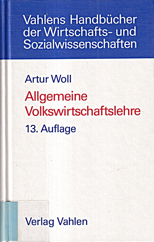 Volkswirtschaftslehre