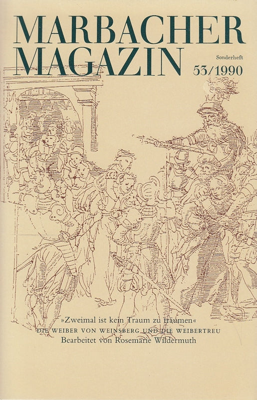 Marbacher Magazin. 53/1990. Sonderheft. [Broschiert]