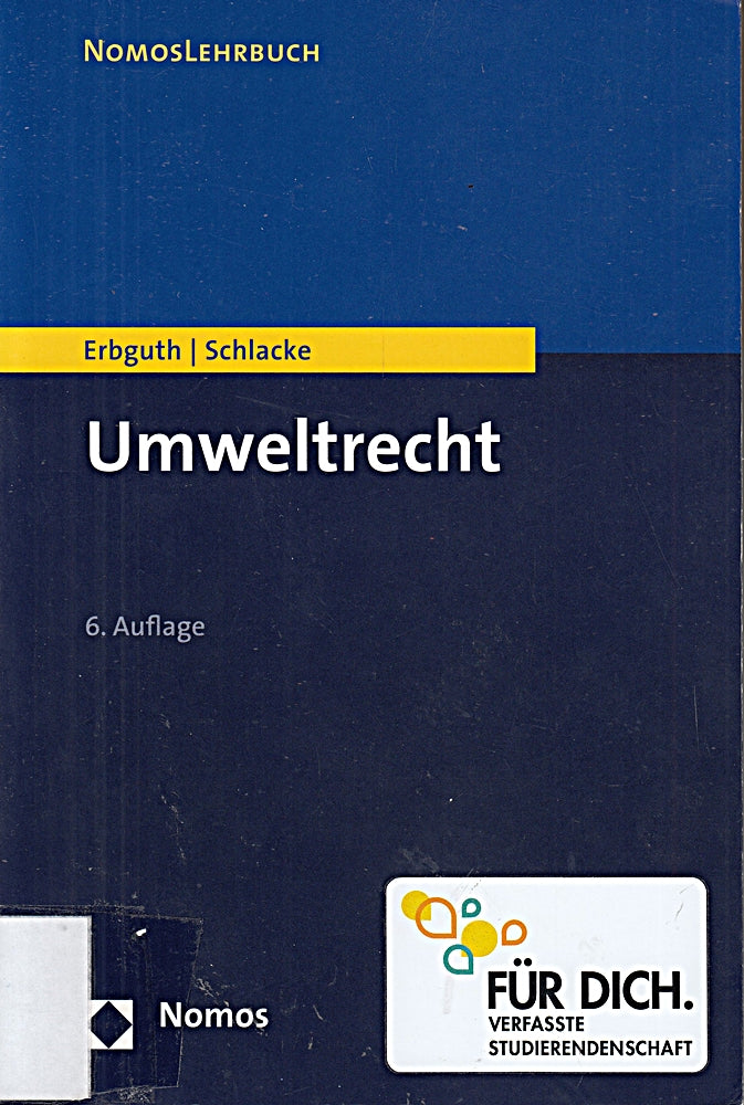 Umweltrecht (Nomoslehrbuch)