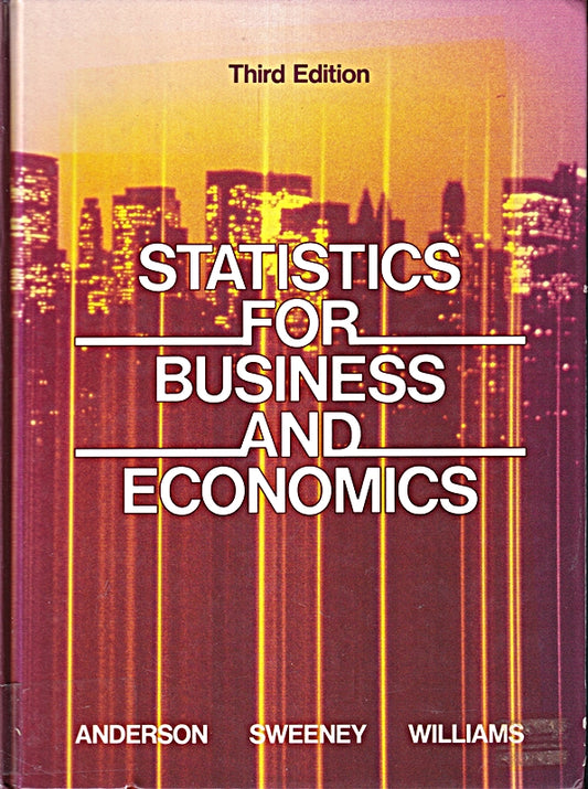 Stats Busns Econ Ed3