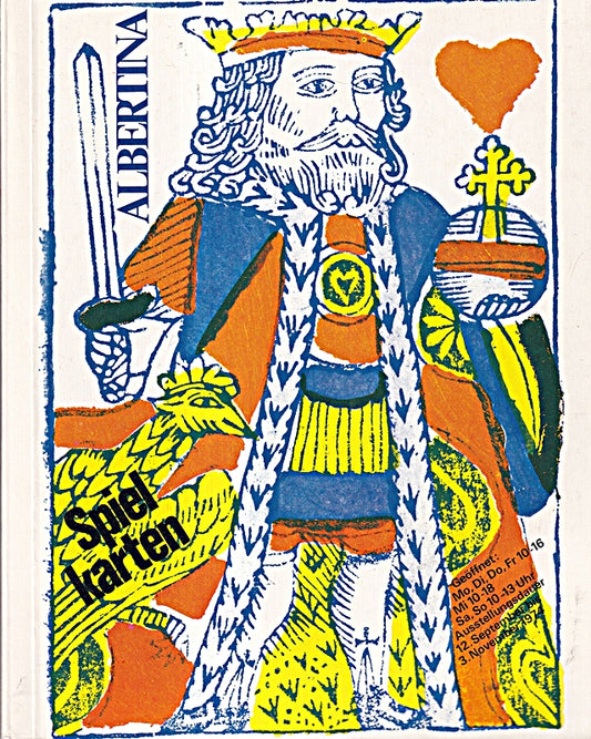 Spielkarten ihre Kunst und Geschichte in Mitteleuropa. 242. Ausstellung.