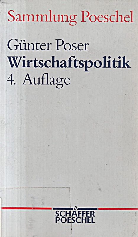 Wirtschaftspolitik. Eine Einführung