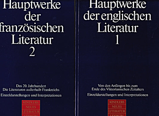 Hauptwerke der französischen Literatur  in 2 Bdn.  Bd.1  Von den Anfängen bis zum Ende des 19. Jahrhunderts