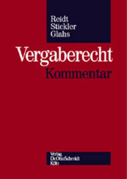 Vergaberecht: Kommentar