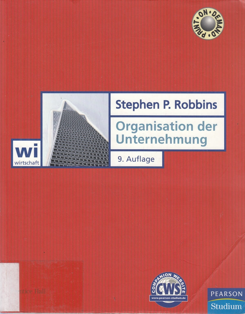 Organisation der Unternehmung (Pearson Studium - Economic BWL)