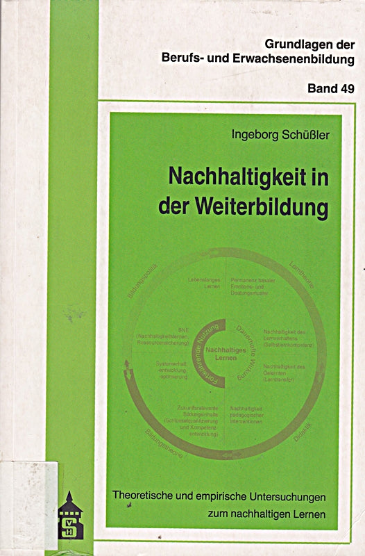 Nachhaltigkeit in der Weiterbildung: Theoretische und empirische Analysen zum nachhaltigen Lernen von Erwachsenen (Grundlagen der Berufs- und Erwachsenenbildung)
