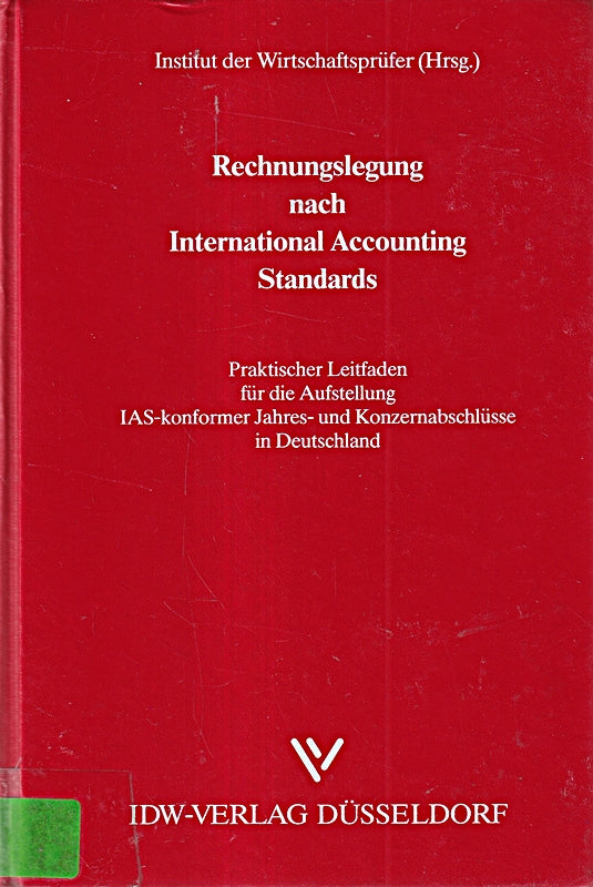 Rechnungslegung nach International Accounting Standards.