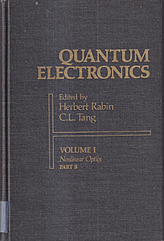 Nonlinear Optics (v.1) (Quantum Electronics)