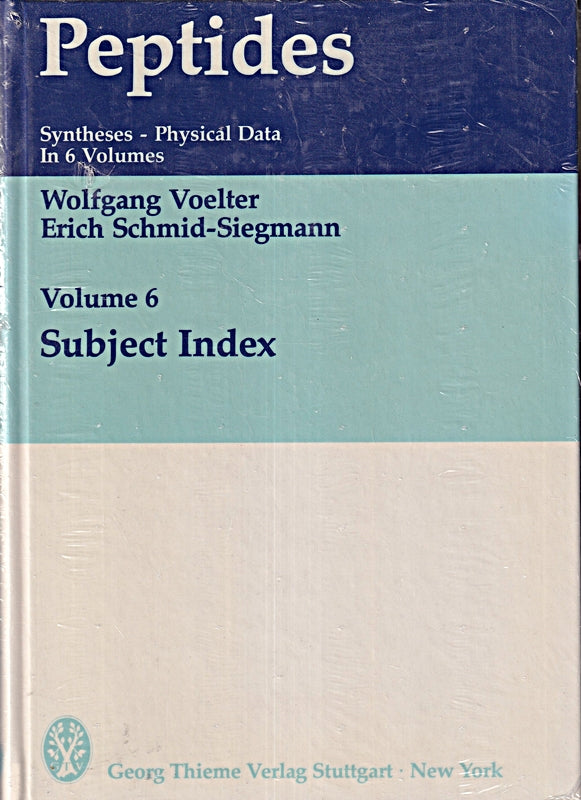 Peptides: Subject Index