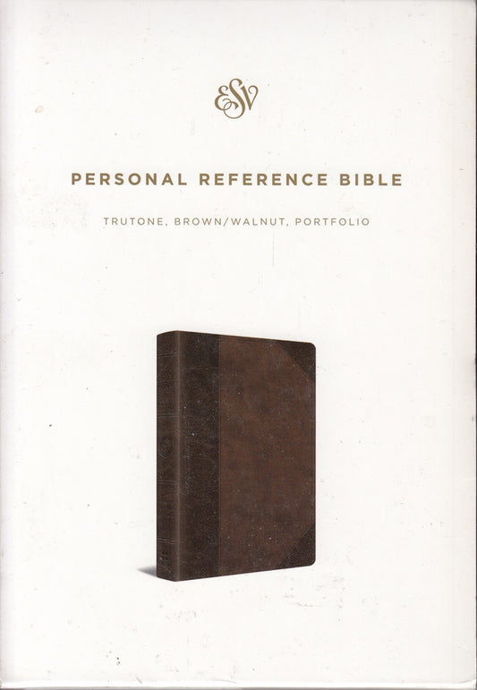 Holy Bible: English Standard Version  TruTone  Brown/Walnut  Portfolio  Personal Reference