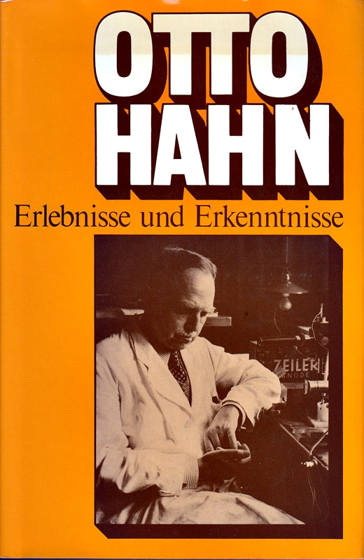 Erlebnisse und Erkenntnisse. Einf. v. K.-E. Zimen. Hrsg. D. Hahn.