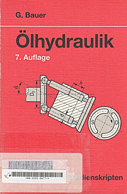 Teubner Studienskripten  Bd.68  Ölhydraulik (Teubner Studienskripte Technik)