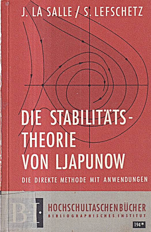 Die Stabilitätstheorie von Ljapunow