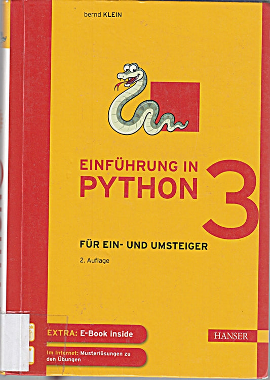 Einführung in Python 3: Für Ein- und Umsteiger